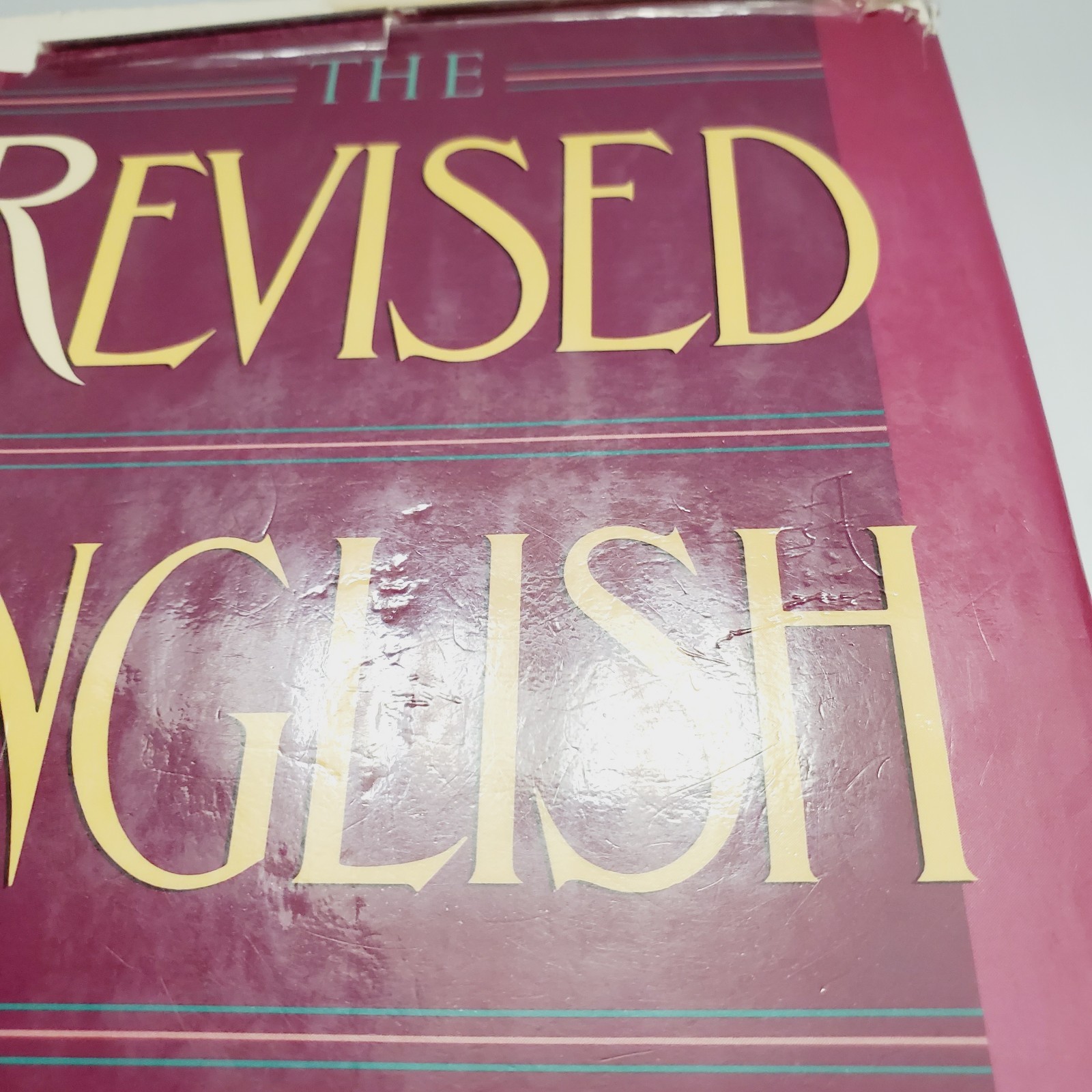 The Revised English Bible Book Oxford Cambridge Hardcover