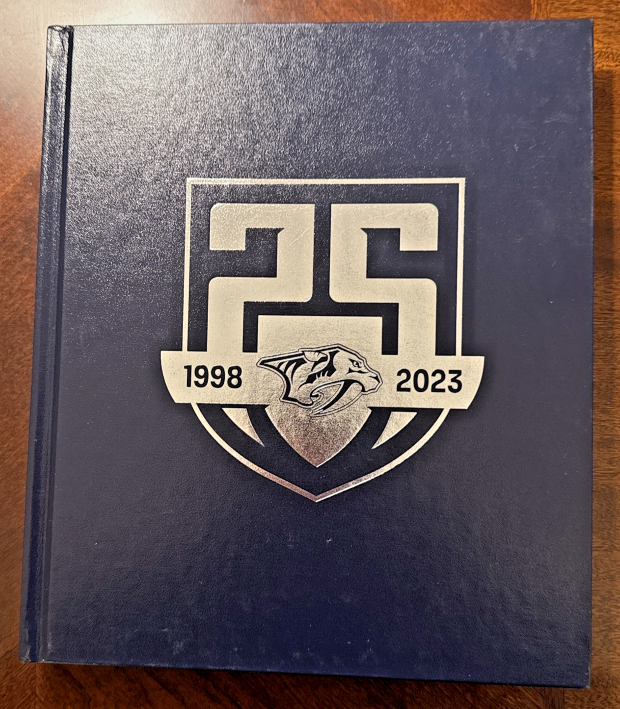Nashville Predators NHL 25th Anniversary Commemorative Book 1998-2023 Hardcover