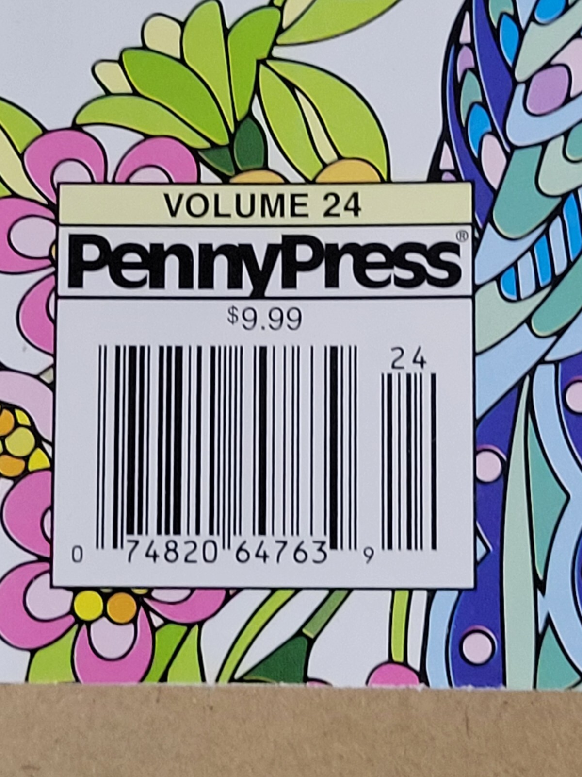 COLORFUL ESCAPES -A Bouquet of Color! Vol. 24 – Adult Coloring Book- 47 Pages