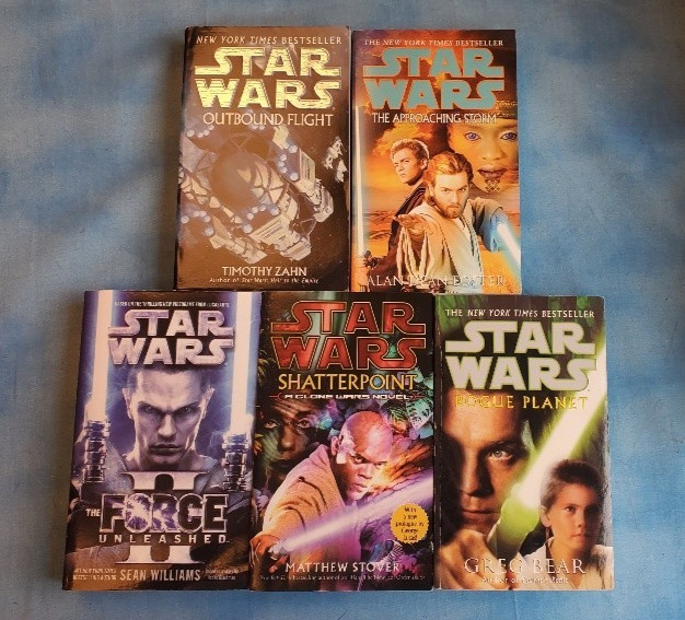 Star Wars 20 Book Lot MMPB Mixed X-wing Crisis Others VG LN