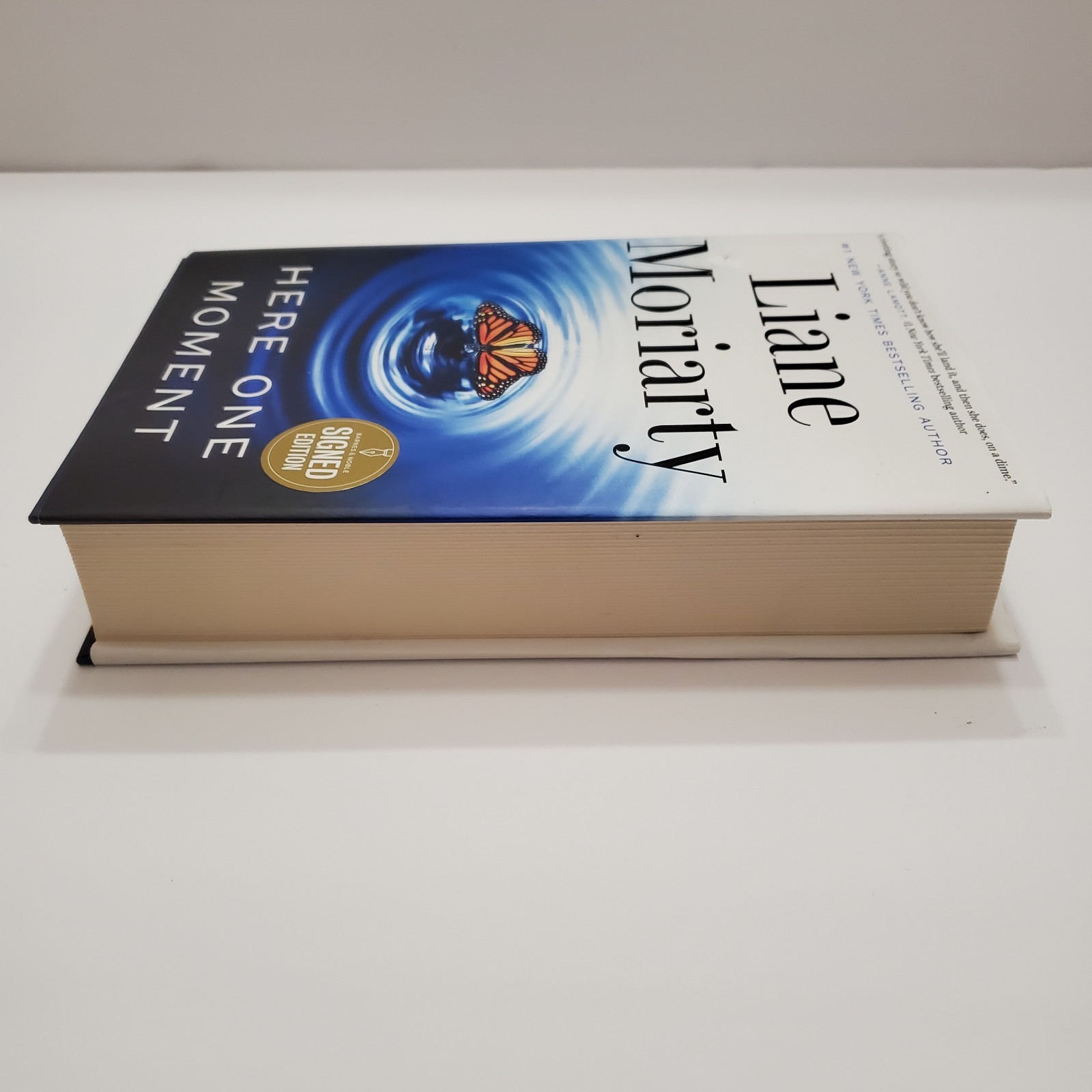 Here One Moment by Liane Moriarty – B&N Signed Edition HC
