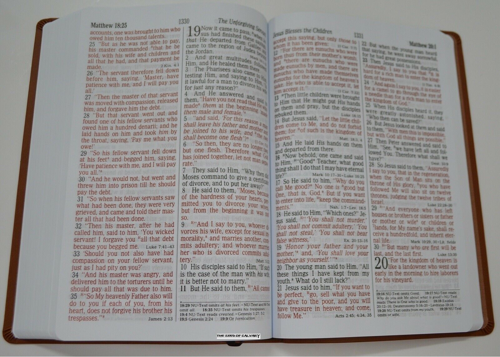 Super Giant Print Bible NKJV Imitation Leather Largest Print 16 point BRAND NEW!