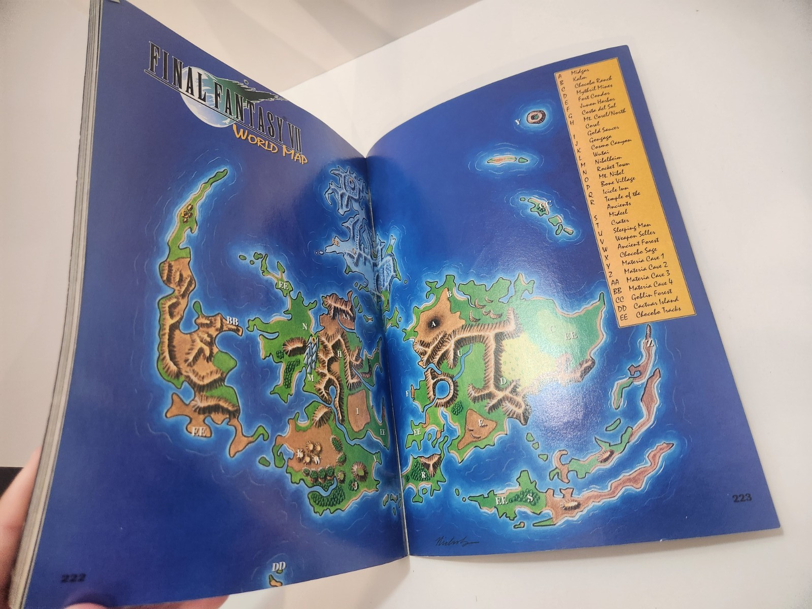FINAL FANTASY VII BRADY GAMES STRATEGY GUIDE VERY RARE 1ST COVER! FF7