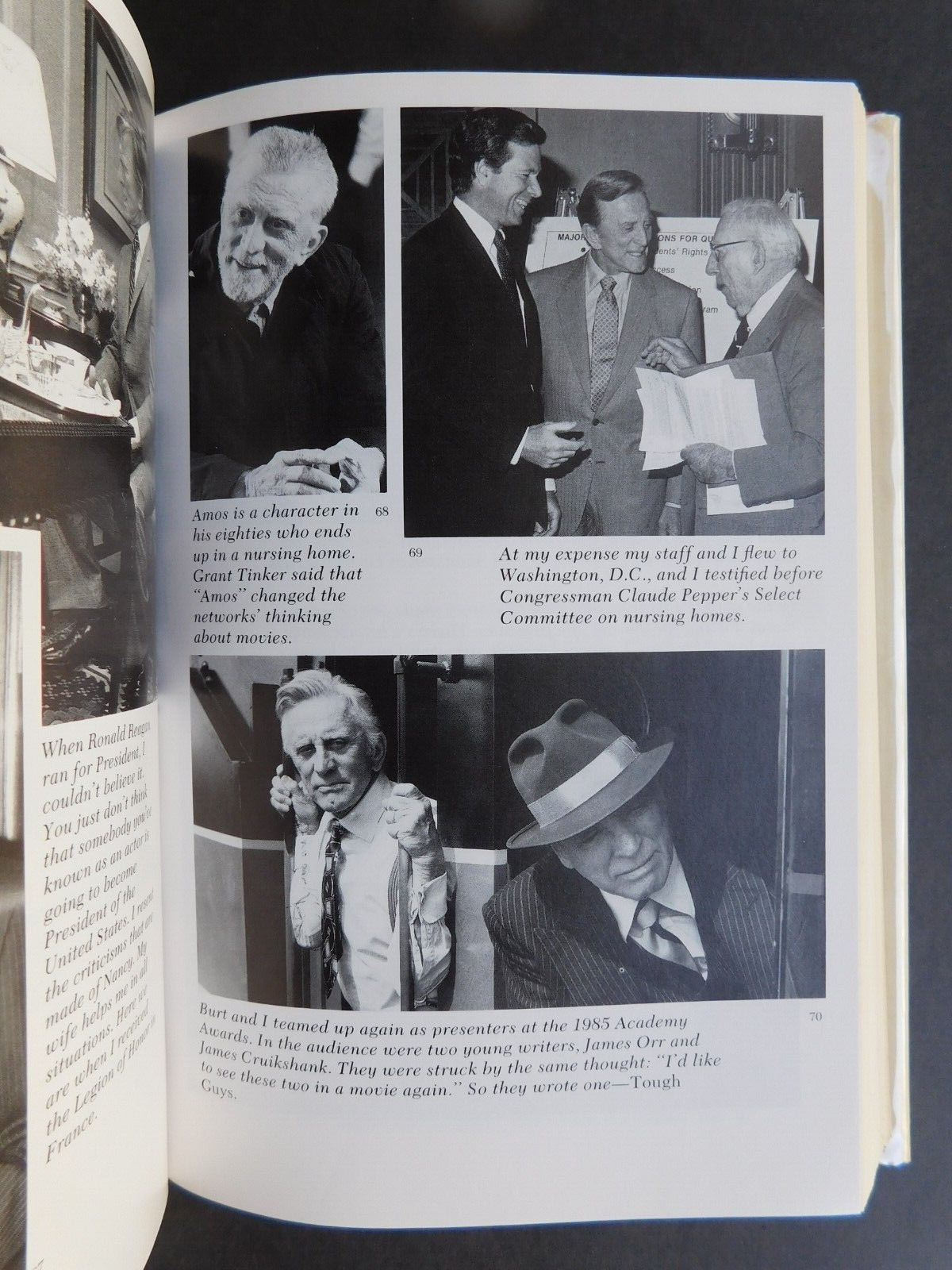 *SIGNED* Hollywood memoir KIRK DOUGLAS 1988 Life photos RAGMAN’S SON 510 pages