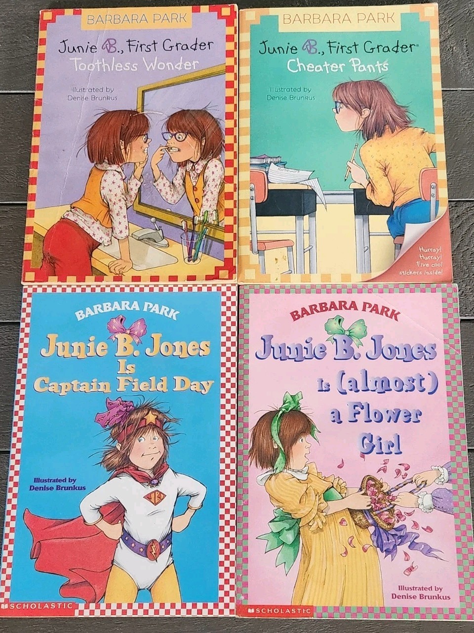 Lot of 16 Vintage 1990s-2000s Junie B. Jones By Barbara Park Softcover Books