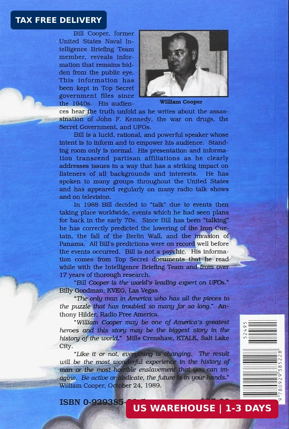 Behold a Pale Horse by William Cooper (1991, Trade Paperback)