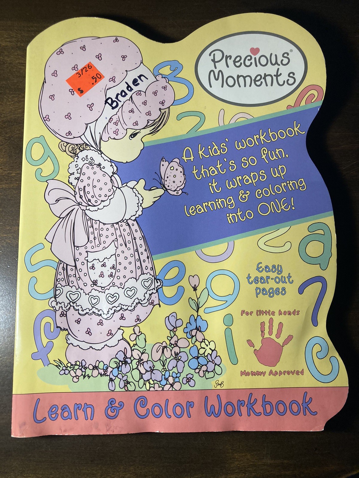 Vintage 2000’s Precious Moments Activity and Coloring Book New Old Stock Unused