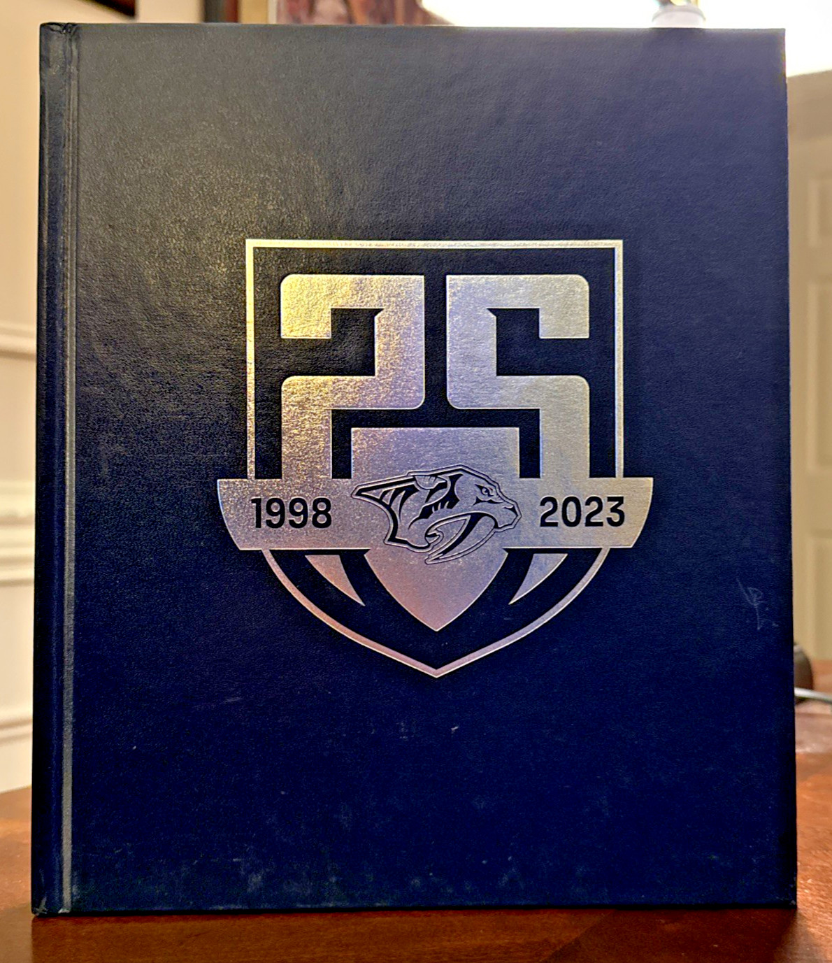Nashville Predators NHL 25th Anniversary Commemorative Book 1998-2023 Hardcover