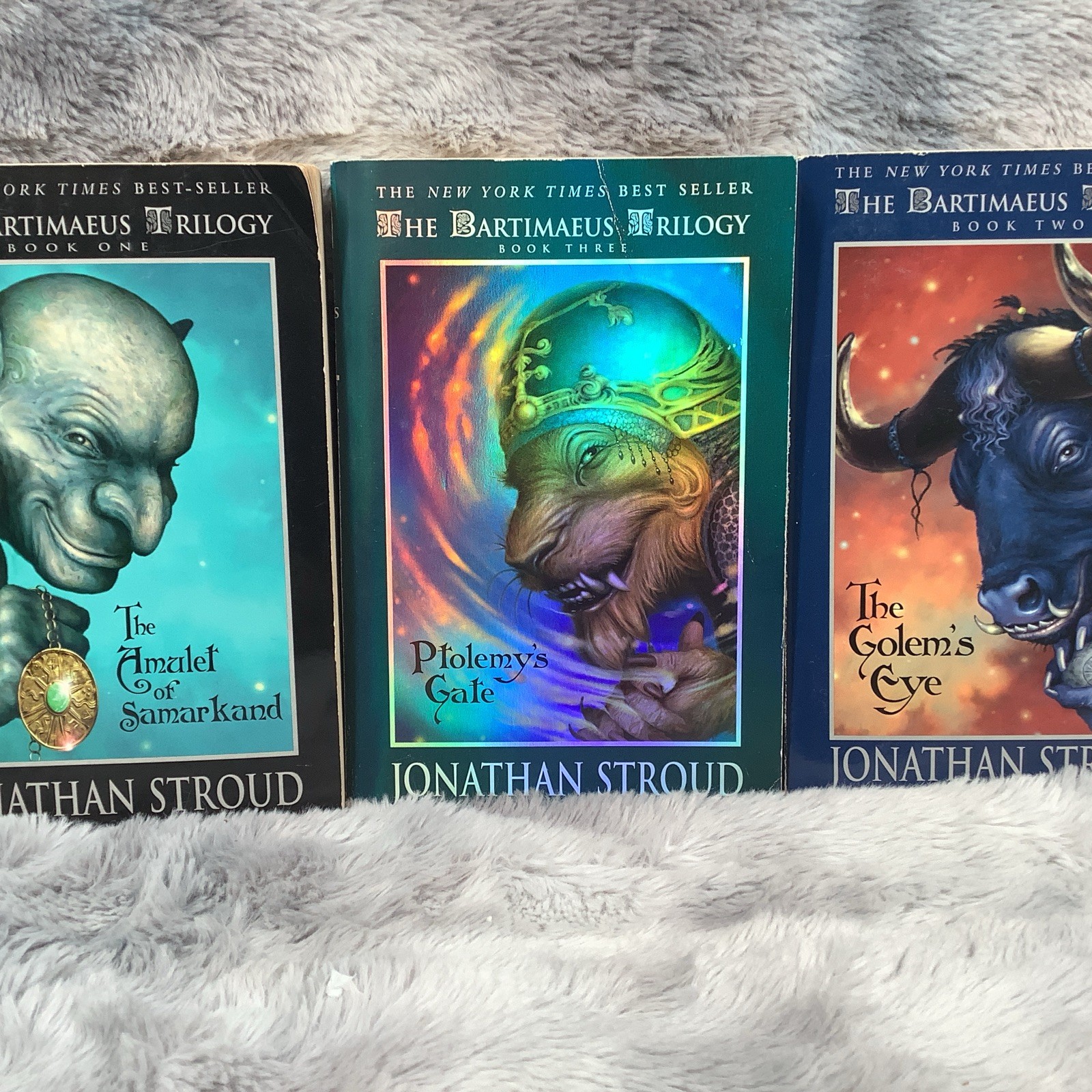 The Bartimaeus Trilogy Paperback Set Of 3 First Edition Jonathan Stroud 1st Ed