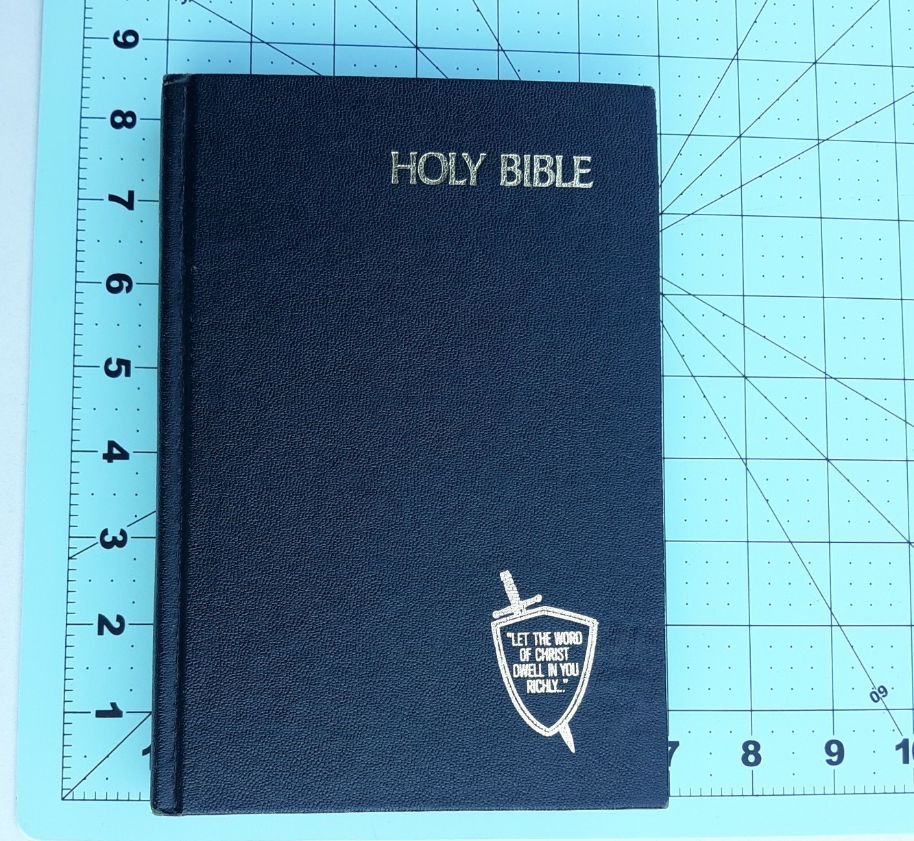 HOLY BIBLE KJV Old & New Testaments Let The Word Of Christ Dwell In You Richley