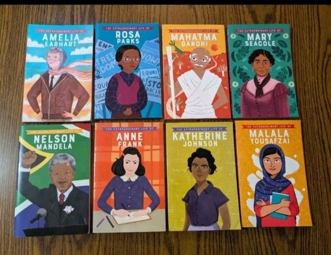 The Extraordinary Life of…Biography Series by Kane Miller Set F 8 Books