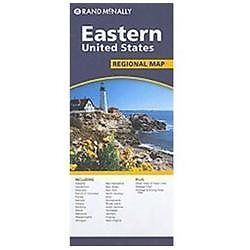 Rand McNally Eastern United States: Regional M- 9780528881152, Rand McNally, map
