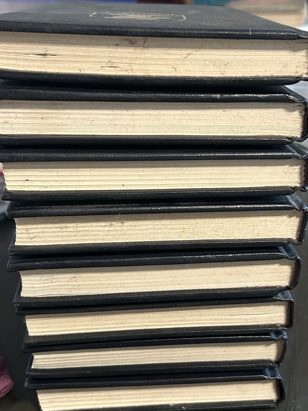 Lot of 8 The Agatha Christie Mystery Collection Bantam Hardcover Leatherette