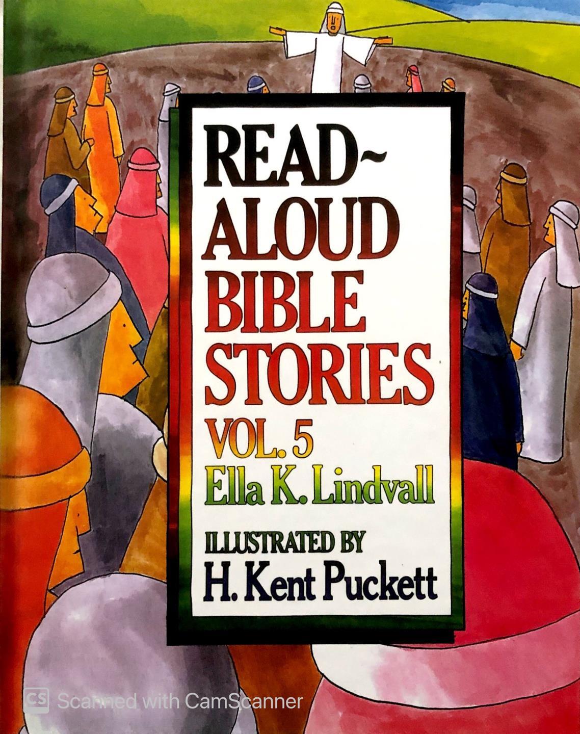 New Set READ ALOUD BIBLE STORIES Volumes 1 2 3 4 5 Ella Lindvall Moody Press