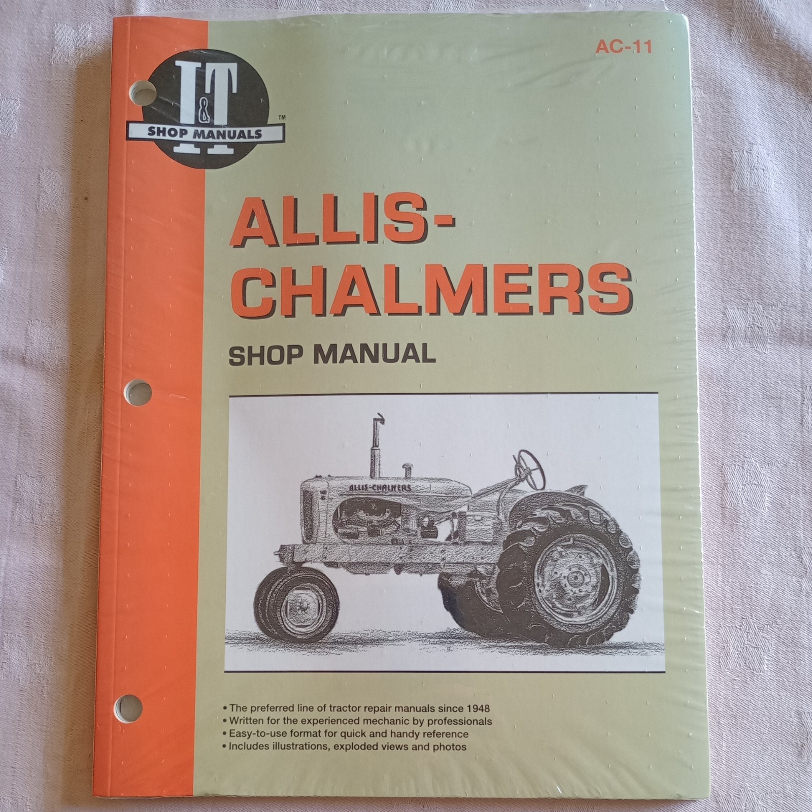 Allis Chalmers Shop Manual Models B C CA G RC WC WD + by Editors of Haynes…