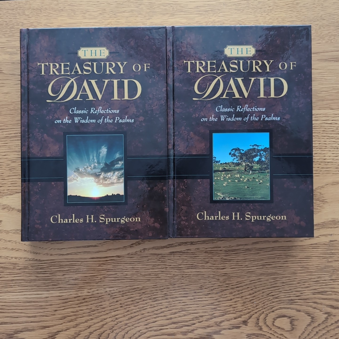 Treasury of David: Wisdom Of The Psalms: Volume 2-3, Charles Spurgeon, 1990 HC