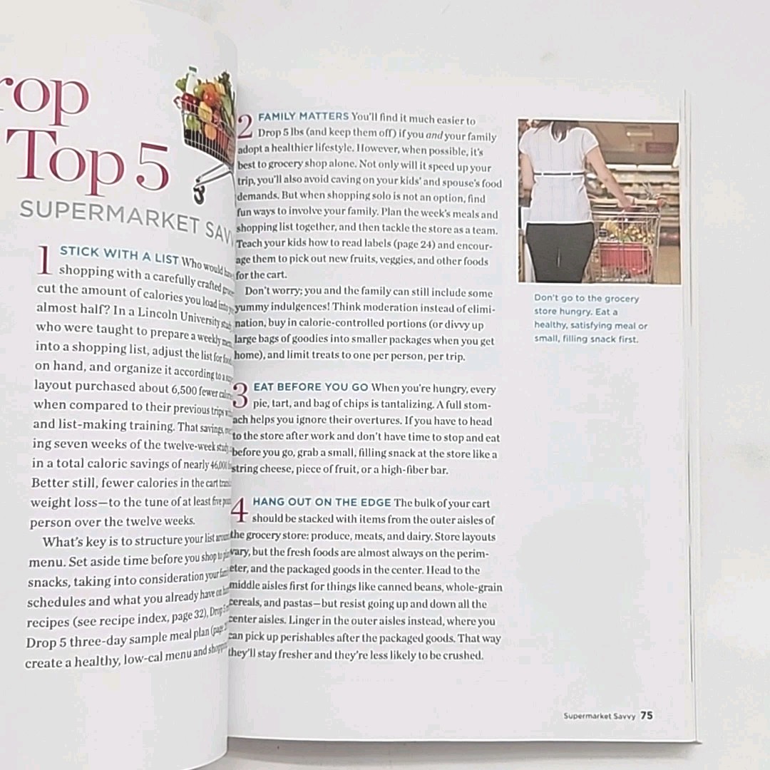 Good Housekeeping Drop 5 lbs The Small Changes, Big Results Diet by Jones 1st Ed