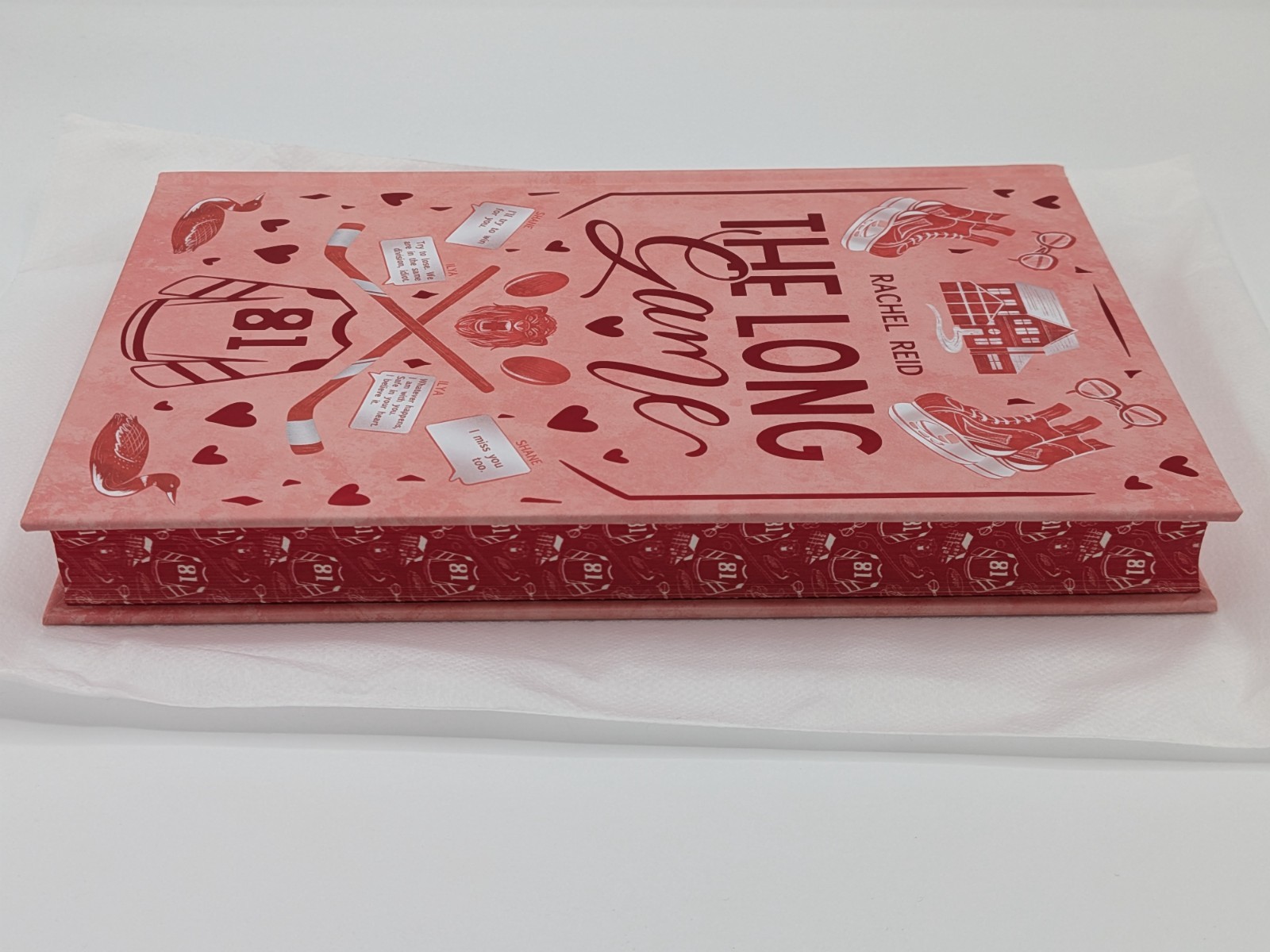 SIGNED Rachel Reid Heated Rivalry & The Long Game Mahogany Mail Limited Edition