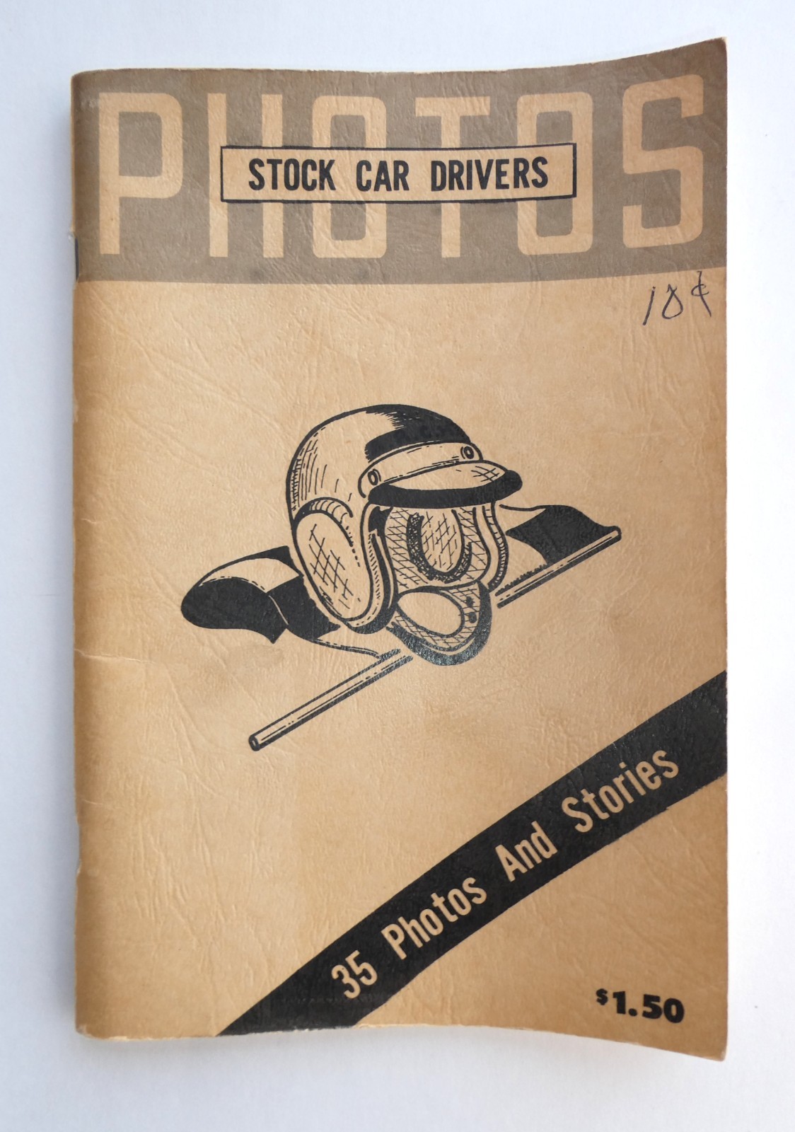 1966 Stock Car Drivers Photos 35 Photos and Stories + Autographs Book B Pickell