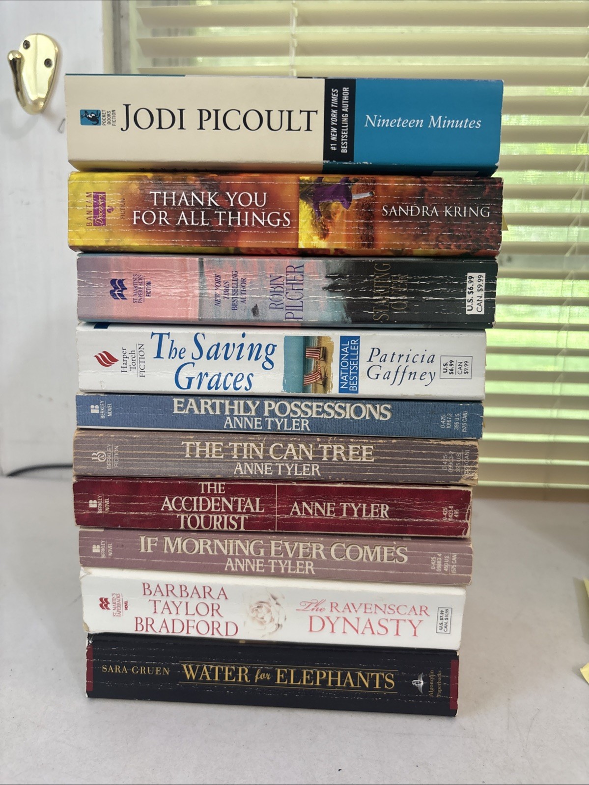 Lot of 10 – General Fiction – Mixed Authors – Paperback – Free Shipping