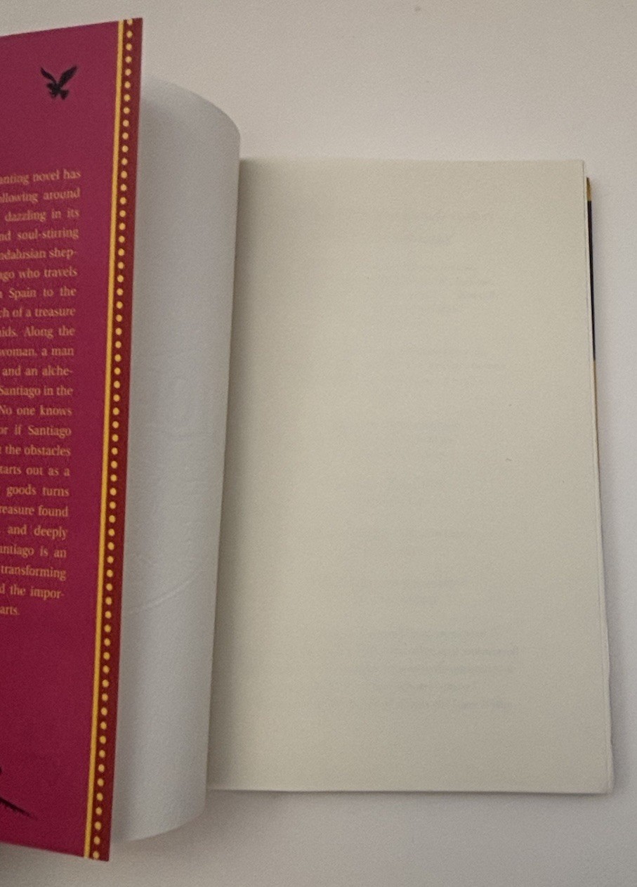The Alchemist 25th Anniver Ed Paulo Coelho Hardcover Iconic Red Sun Cover