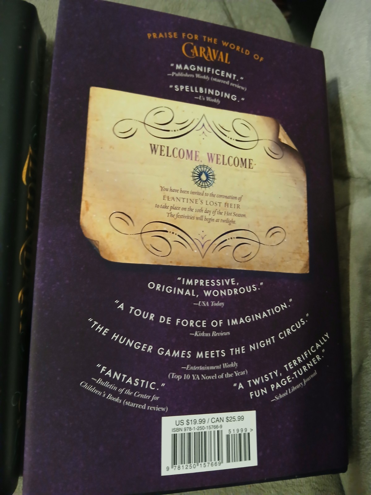 Caraval Series Stephanie Garber Caraval Legendary Finale Lot of 3 HB 1st Edition