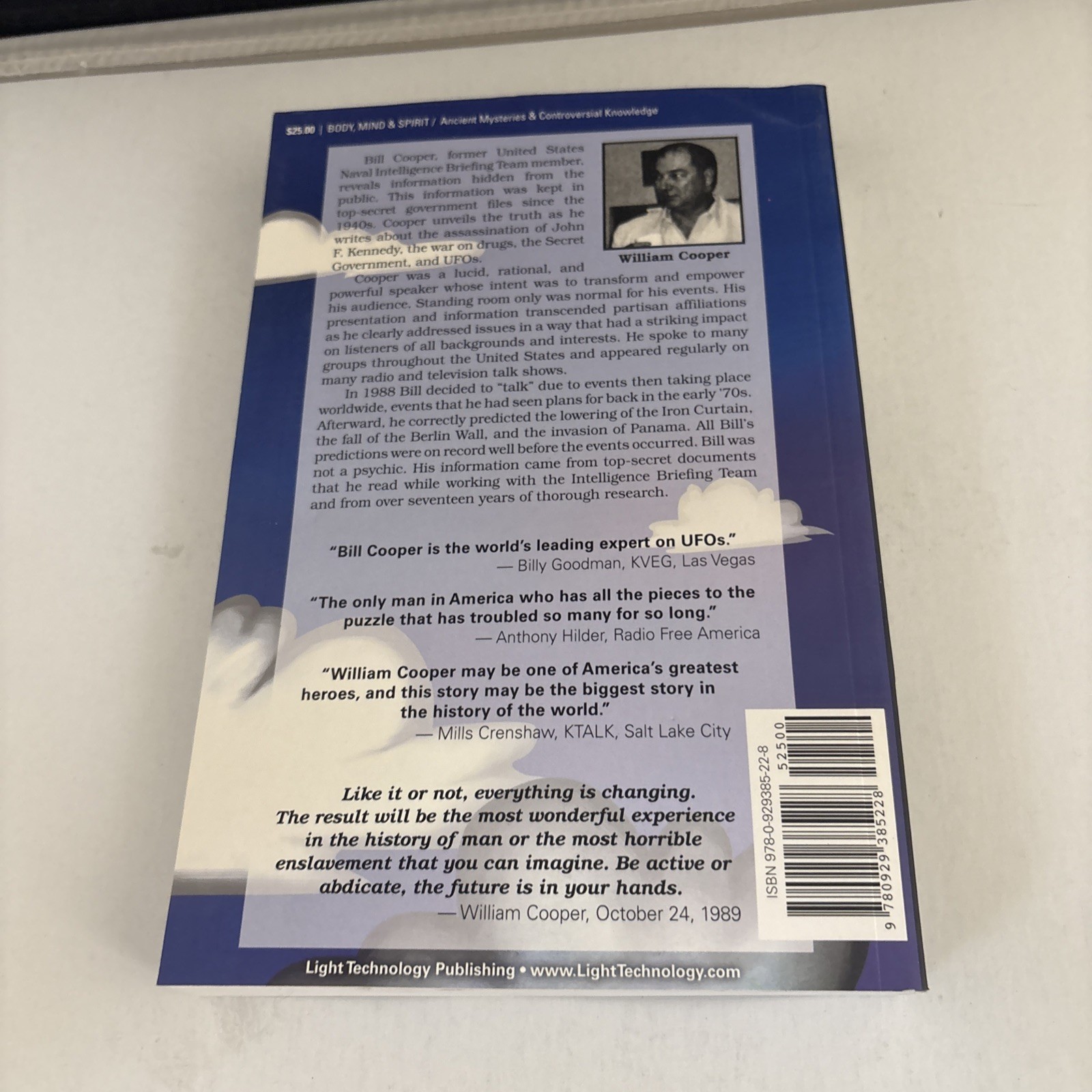 Behold a Pale Horse by William Cooper (1991, Trade Paperback) REVISED 2020