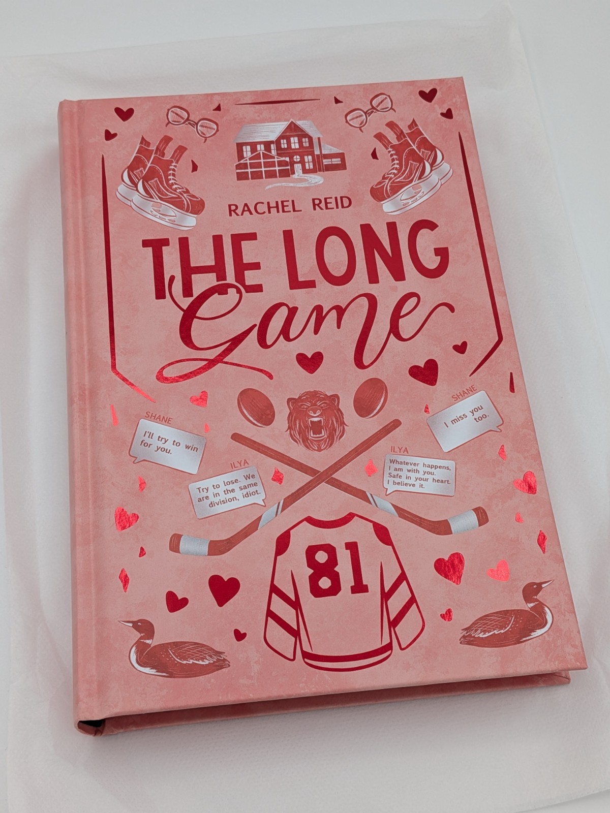 SIGNED Rachel Reid Heated Rivalry & The Long Game Mahogany Mail Limited Edition
