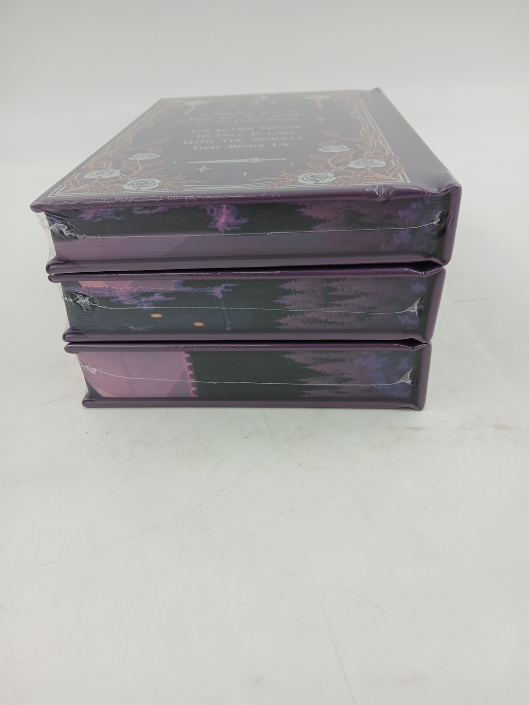 Bookish Box To Bleed a Crystal Bloom Series (1-3) by Sarah A. Parker Signed