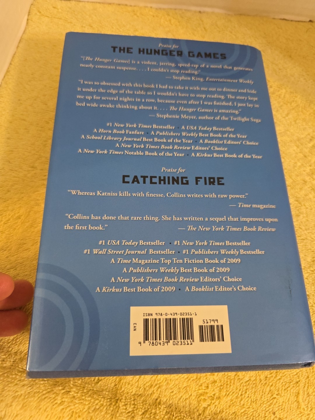 Mockingjay (Hunger Games, Book Three) by Suzanne Collins (2010, Hardcover) 1st E