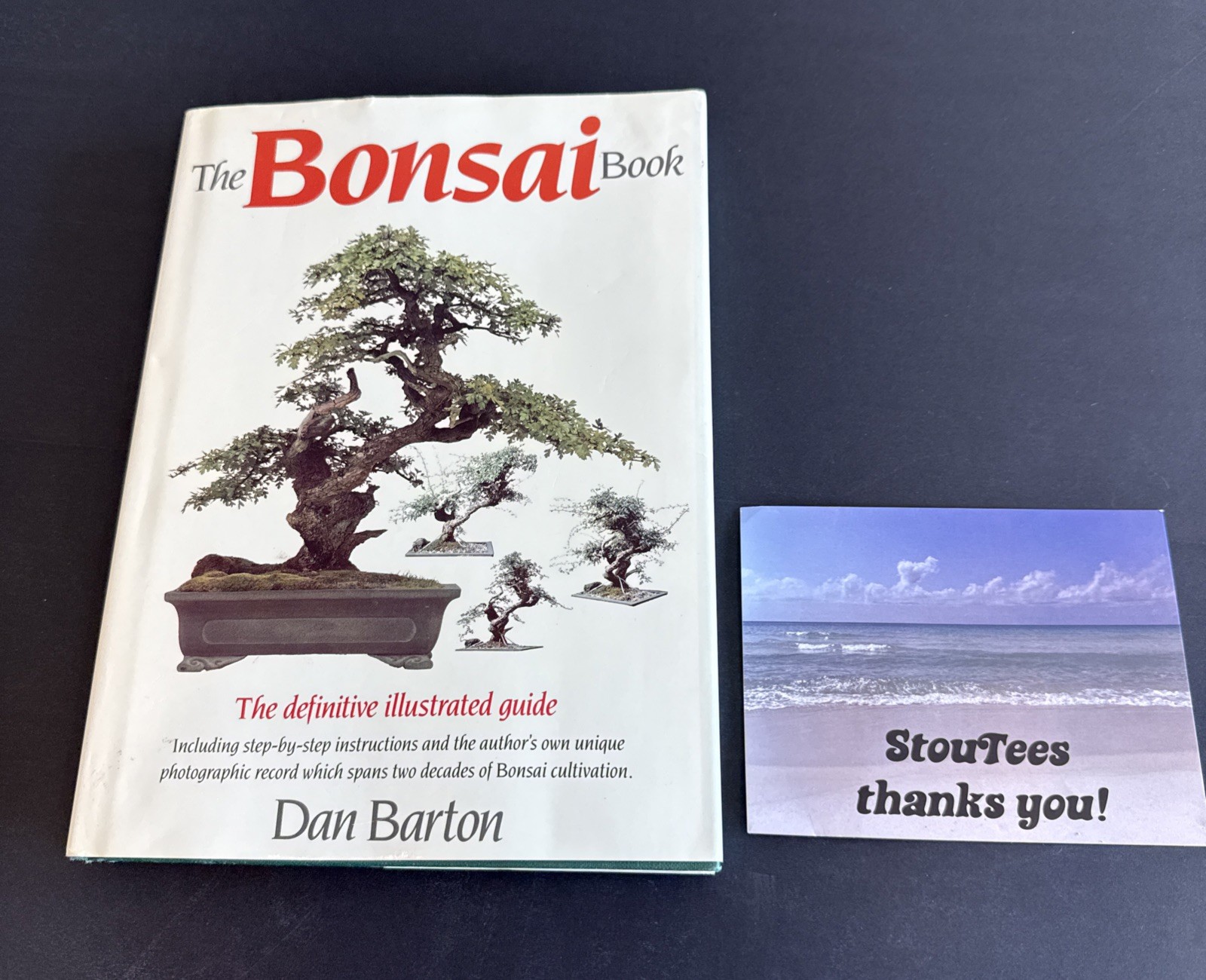 The Bonsai Book (HARD BACK GREEN) Barton, Dan SIGNED/EBURY PRESS, GB 1989