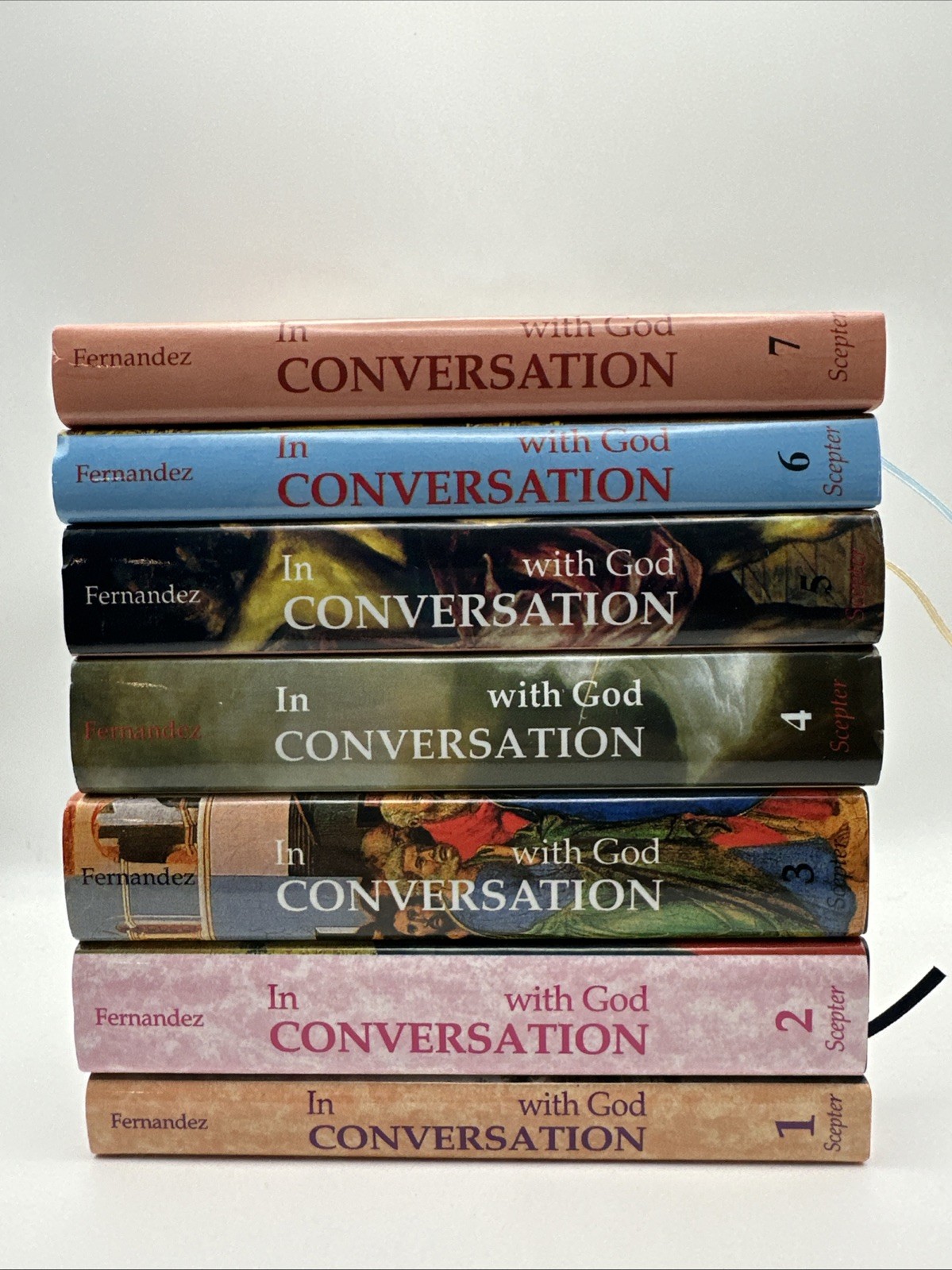 In Conversation with God : Daily Meditations Volumes 1-7 by Fernandez (Paperback