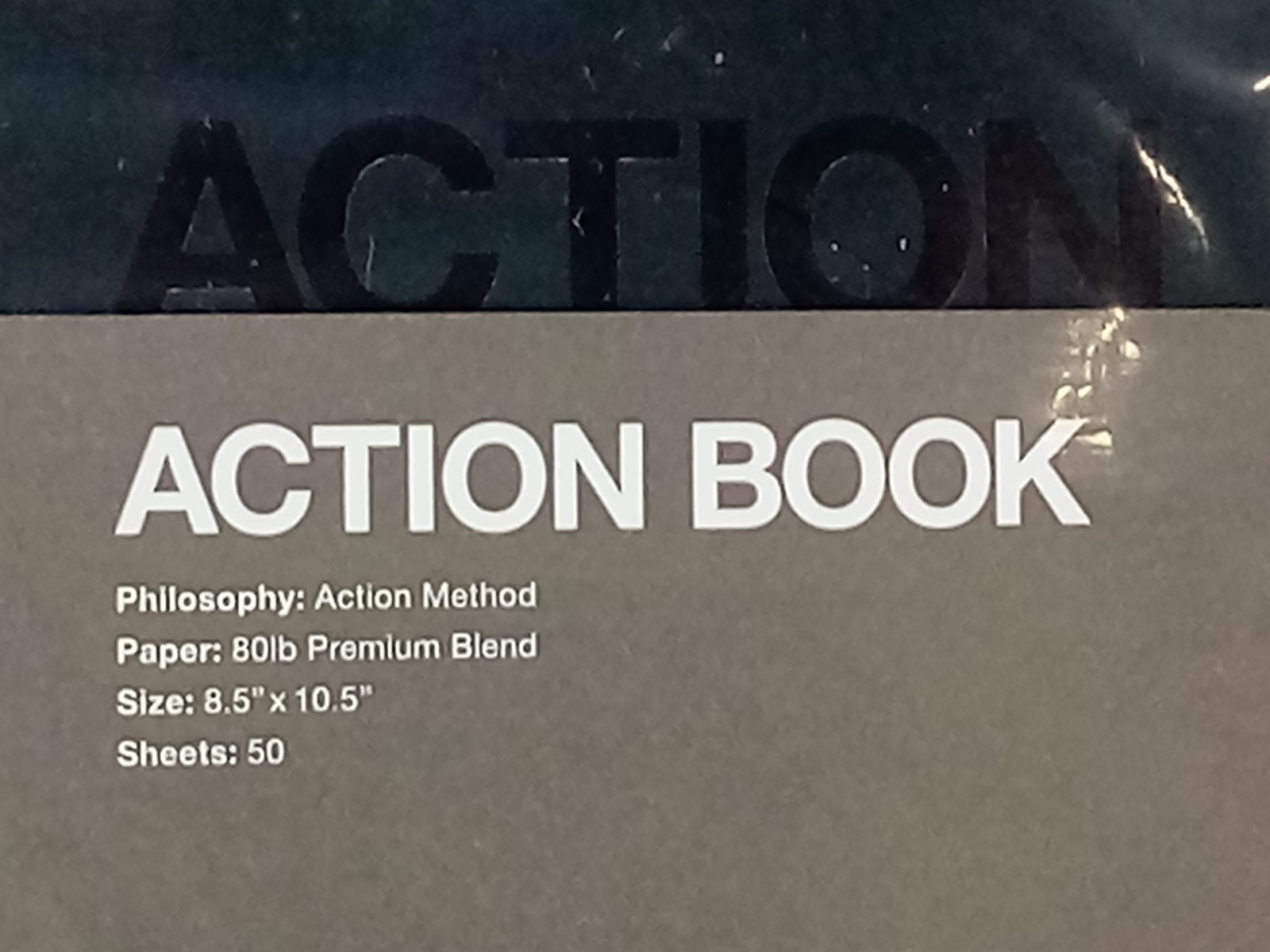 Action Method – Original Method Action Book -Orange- Planner – 8.5 x 10.5 in