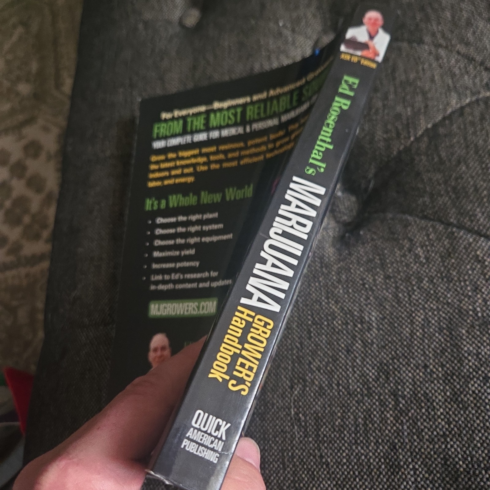 Marijuana Grower’s Handbook: Your – Paperback, by Rosenthal Ed –
