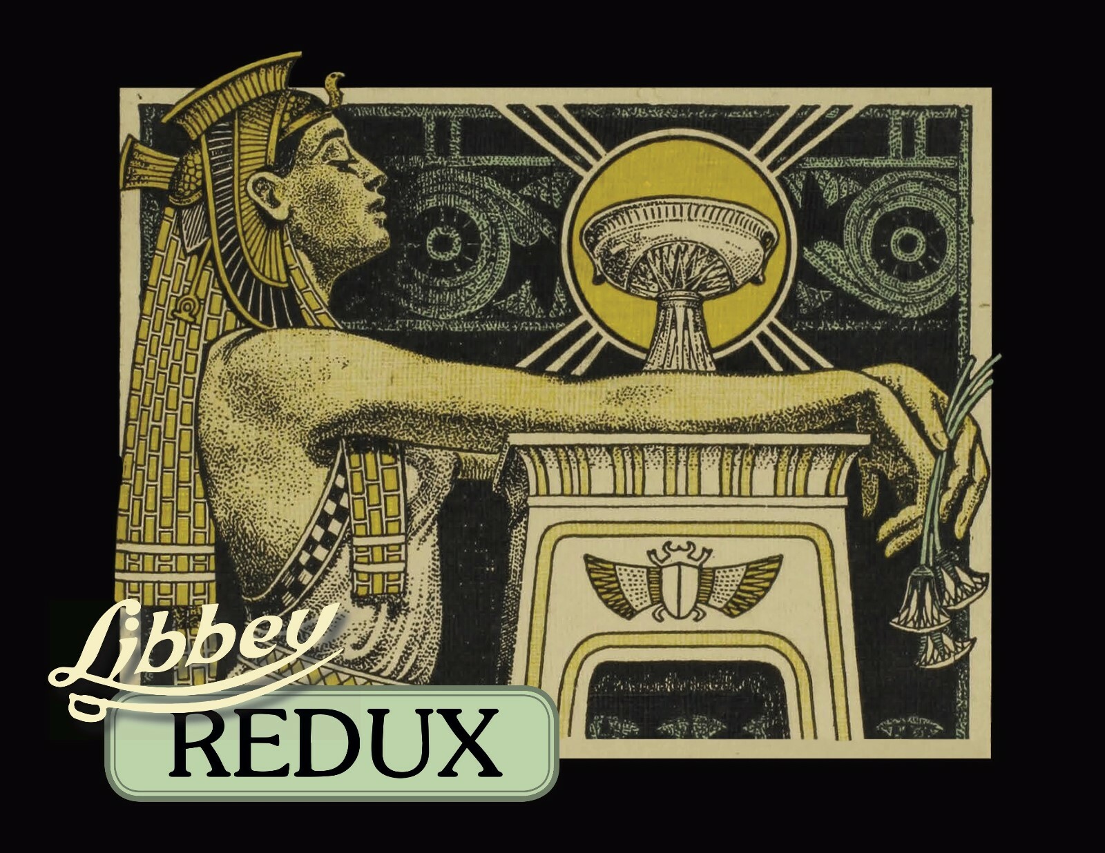 Libbey ^Redux^ American Brilliant Cut Glass and engraved catalog/book Amberina