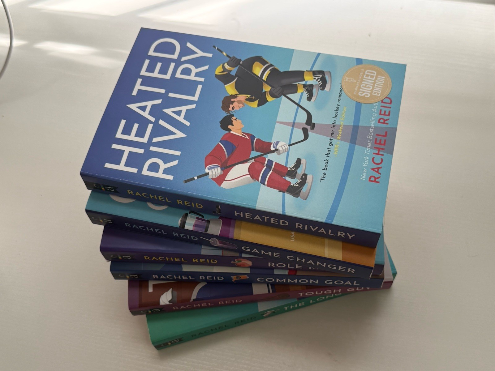 Heated Rivalry Series Signed Rachel Reid