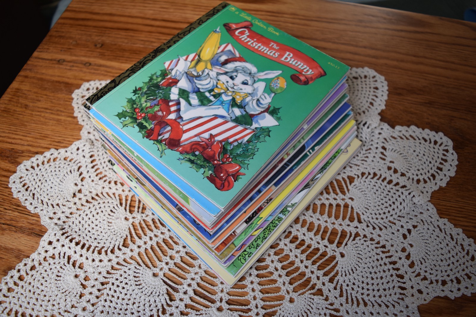Lot of 13 Vintage Little Golden Books Standard Size 6 5/8 X 7 7/8 Inches