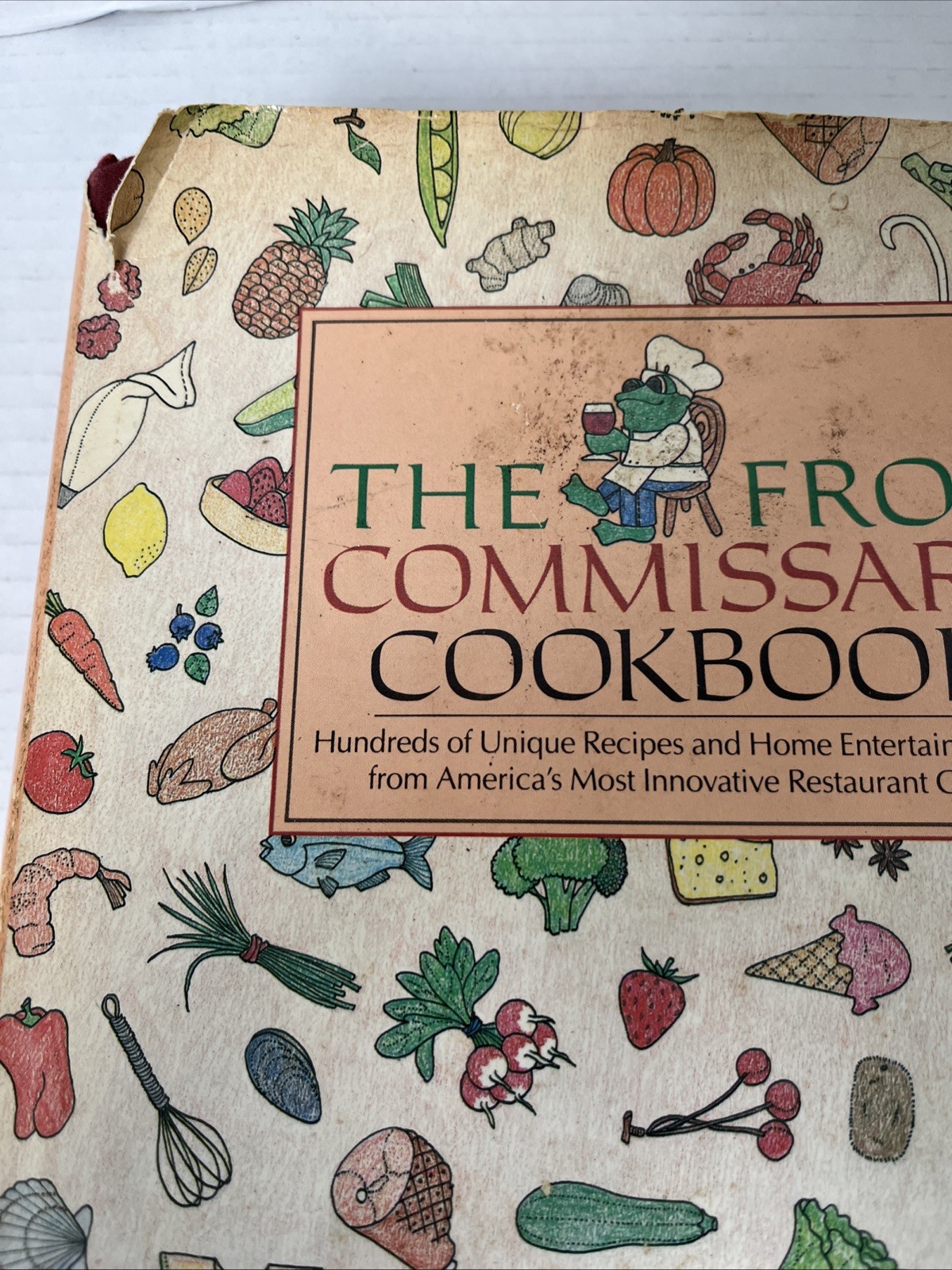 The Frog Commissary Cookbook SIGNED & PERSONALIZED 1985 1st Edition HC DJ
