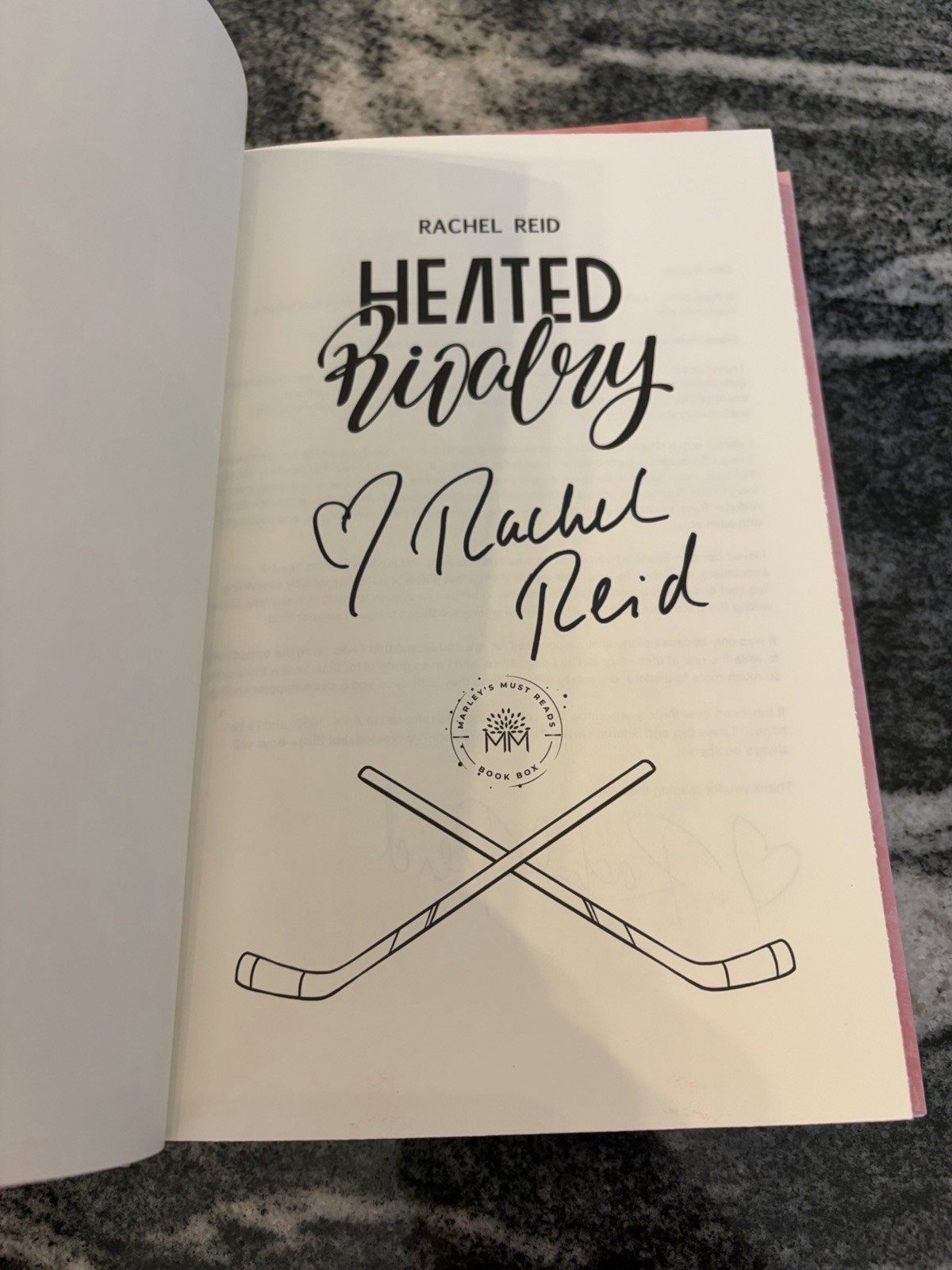 MMR Special Editions of Heated Rivalry and The Long Game by Rachel Reid