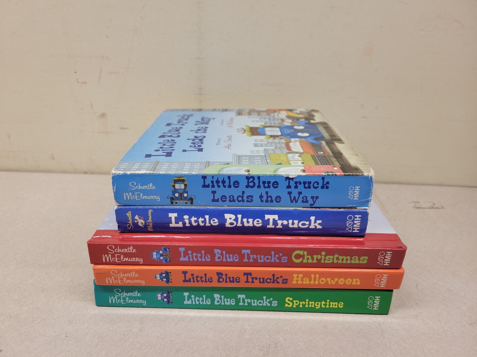 Lot of 5 Board Books Little Blue Truck By Alice Schertle