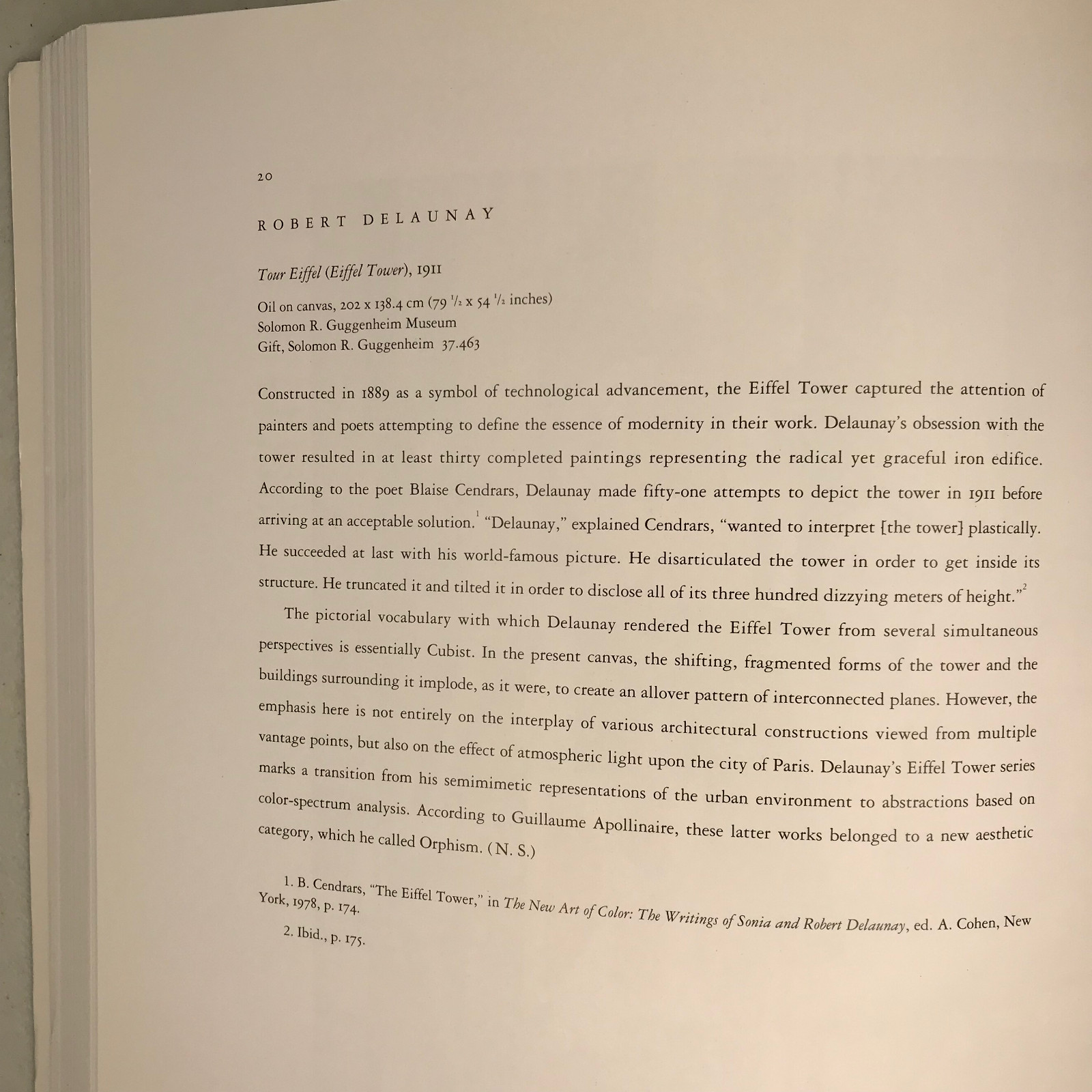 Guggenheim Museum paperback edition — 1991 exhibition collection volume