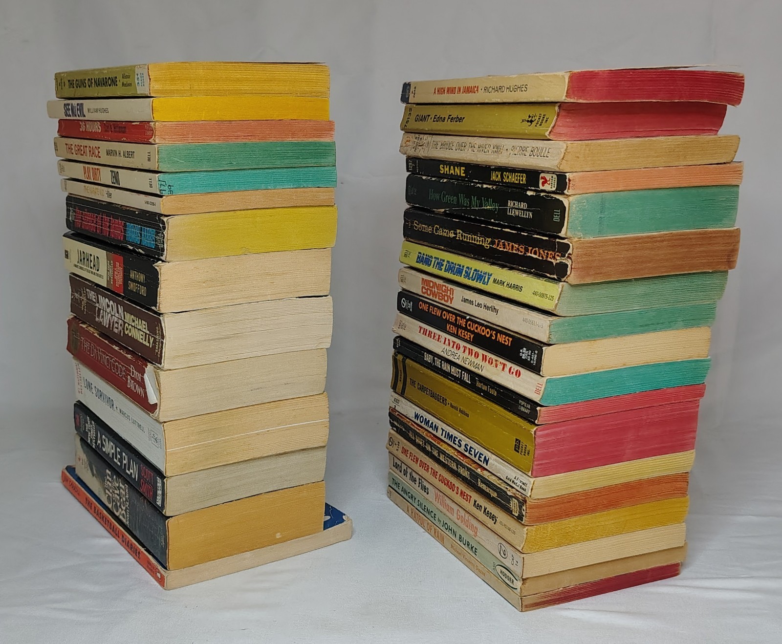 Paperback Book Lot Of 32 Movie Tie-Ins Adaptations From 1950s Thru 2000s