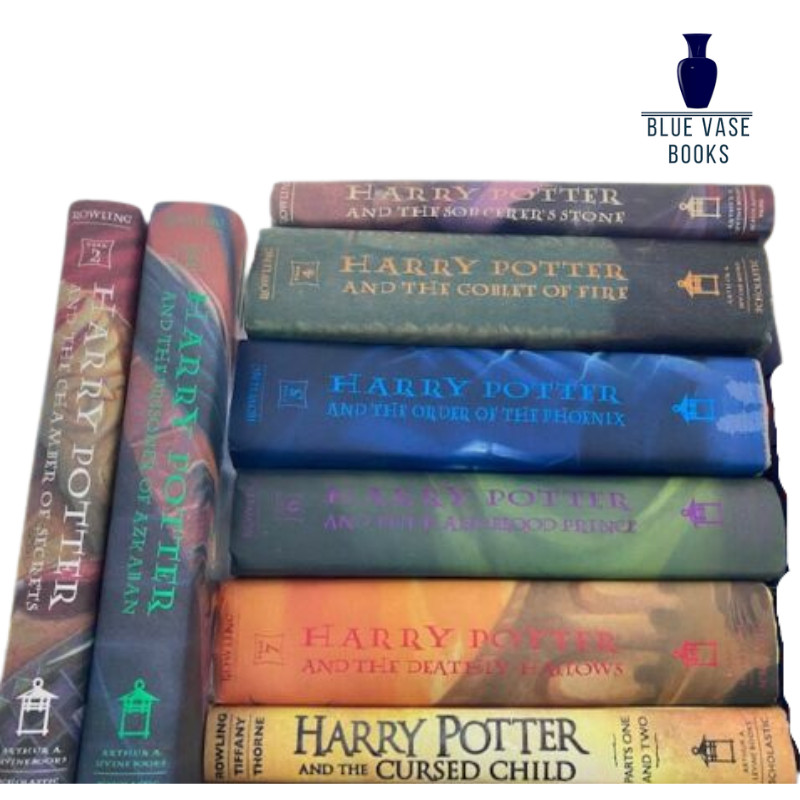 Harry Potter you chose the book Complete set 1-8 Fiction Hardcover only – GOOD