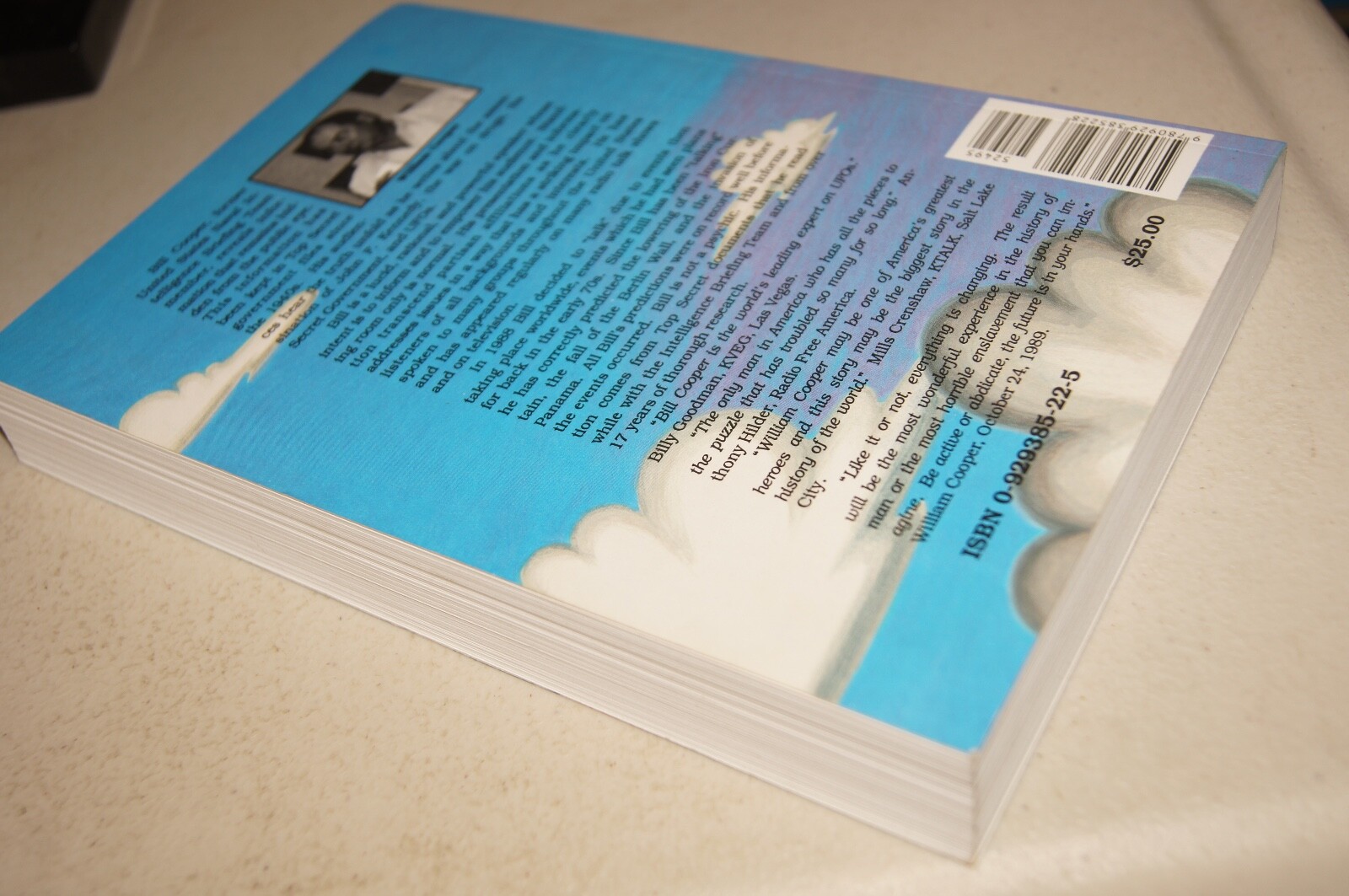 Behold a Pale Horse William Cooper 1991 Unrevised 500p Protocols of Zion CFR NWO