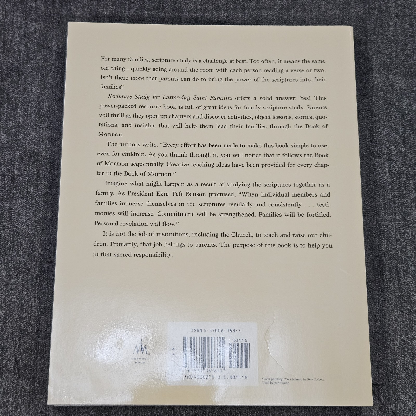 Scripture Study for Latter-Day Saint Families: The Book of Mormon