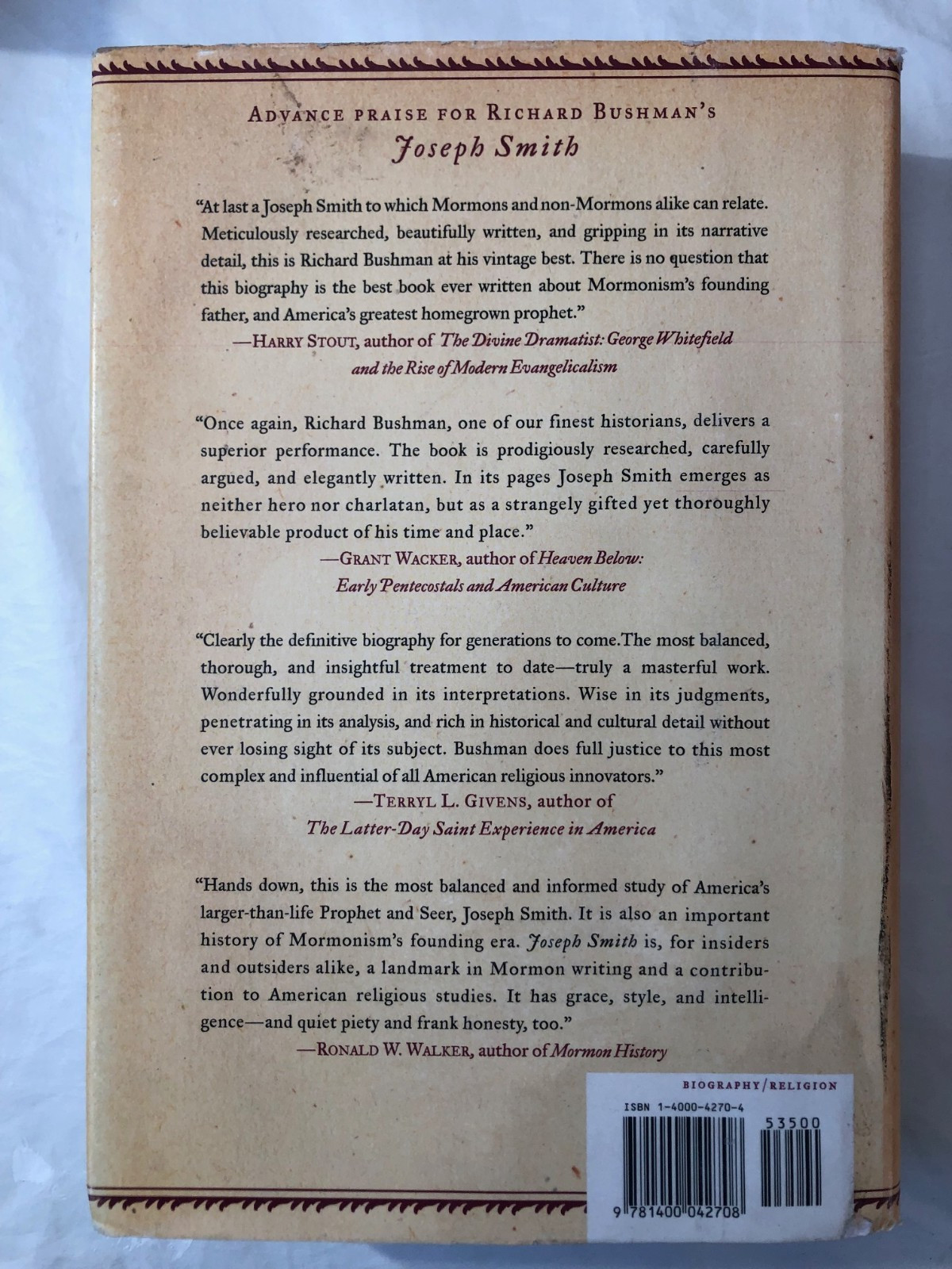 Joseph Smith 5 book biography bundle