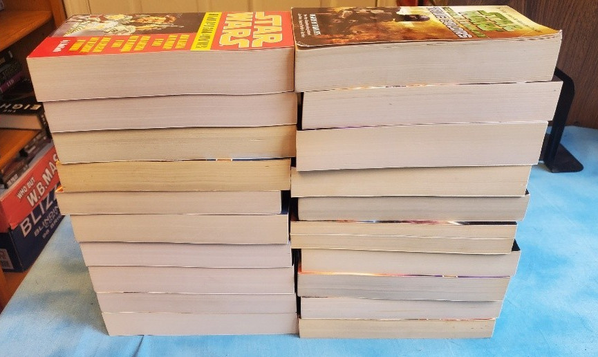 Star Wars 20 Book Lot MMPB Mixed X-wing Crisis Others VG LN