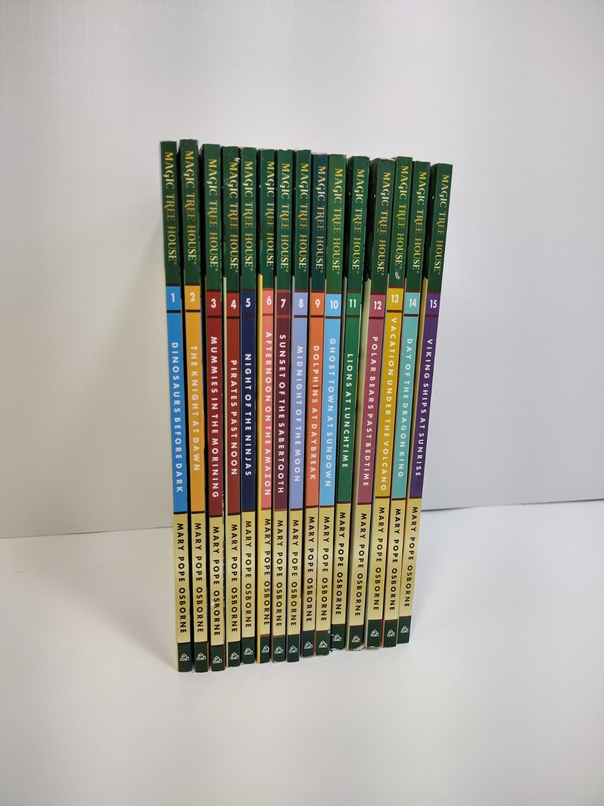 Magic Tree House Books 1-15 Mary Pope Osborne Paperback