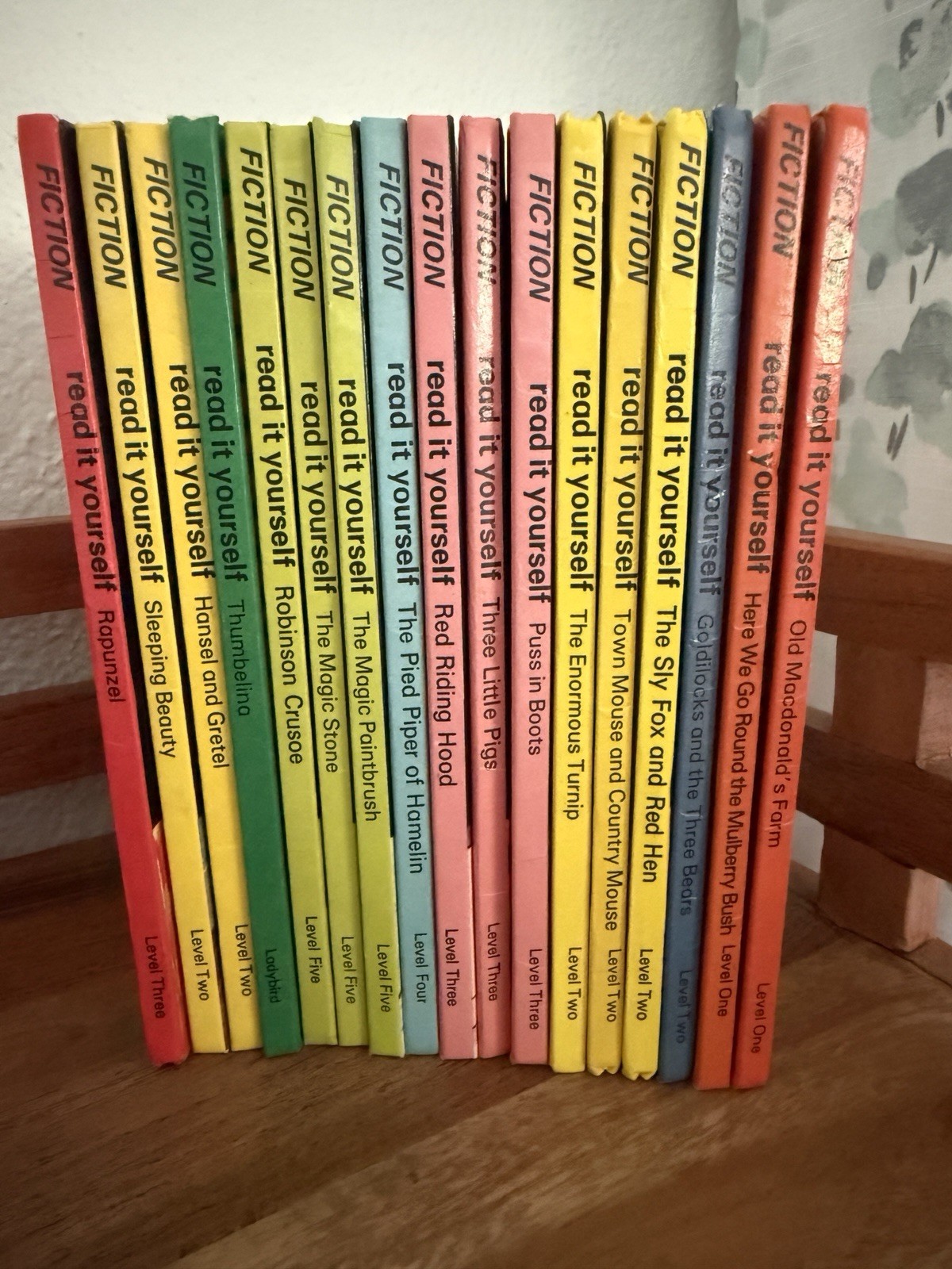 SET Of Ladybird 777 1980s United Kingdom Beginning Reading Series Classic Tales