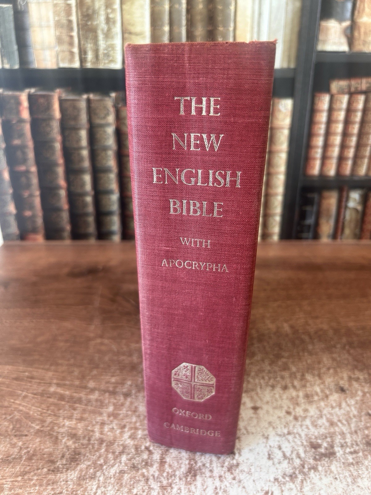 The New English Bible With Apocrypha Oxford Study Edition Hardcover